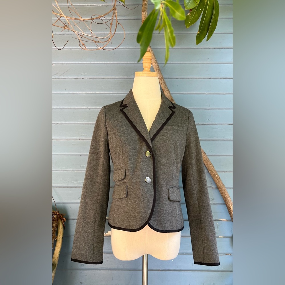 GAP Charcoal Academy Blazer